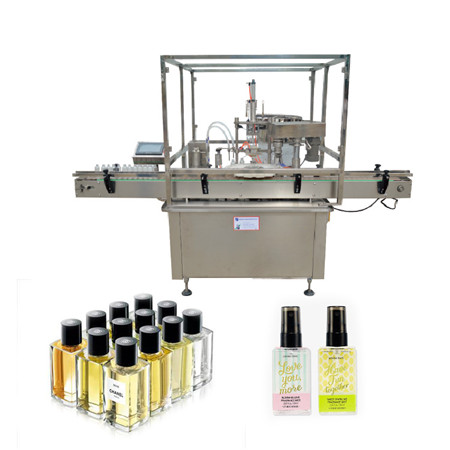 Honey Hand Alcohol Gel Disinfectant Oil Food Glass Juice Bottle Filling Machine Liquid