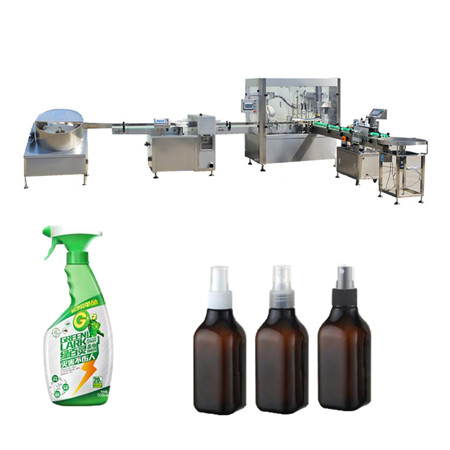 Hot Product Spray Bottle Filler Nasal Sprays Filling Capping Labeling Machine