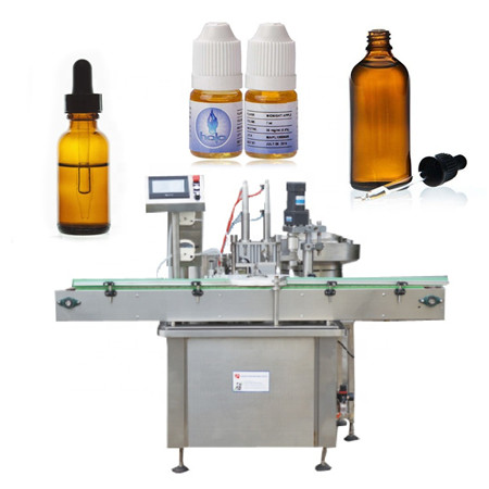 ອັດຕະໂນມັດ CBD Oil Tinctures filling capping machine YB-YX4 30ml ເຄື່ອງບັນຈຸຂວດນ້ໍາມັນທີ່ສໍາຄັນ