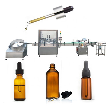Auto Eye Drop Filling Machine Line Production 30ml e liquid bottle perfume eye drop filling capping machine factory