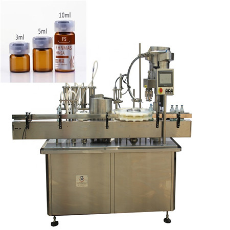 JB-YX4 Automatic 15ml 30ml 60ml cbd oil e-liquid bottles filling machine, vape ejuice bottle filling line