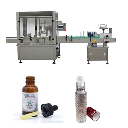 Bottle Filling Capping Machine Electronic Cigarette Essential Oil Filler