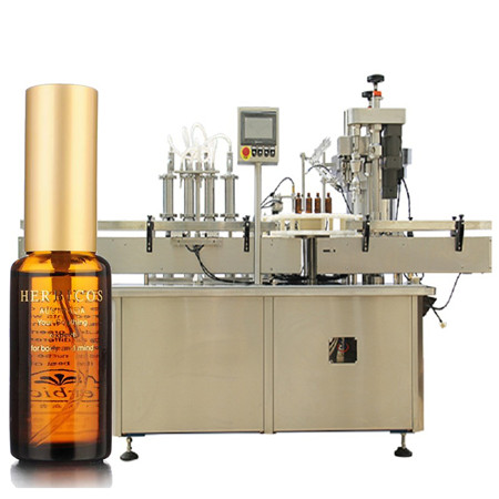 Plastic e-liquid 60ml E Juice Flavor Filling Machine 10ml vape juice filling machine with Siemens PLC