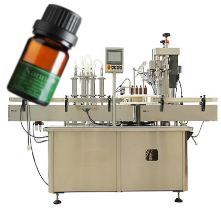 15ML 30ML ອັດຕະໂນມັດ CBD E-Liquid Filler Essential Oil Dropper Bottle Filling And Capping Machine