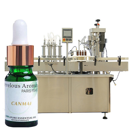 ແລະ Capping Machine Vials Capper Dropper Bottle Filler 50ml Steel Wood Training Stainless Medical liquid filling machine