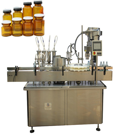 ເຄື່ອງເຕີມນ້ໍາມັນທີ່ຈໍາເປັນ pneumatic ເຄື່ອງສໍາອາງ e-liquid filling machine